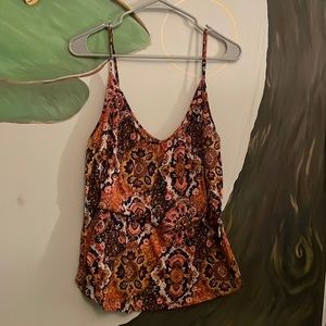 H&M patterned tank top
